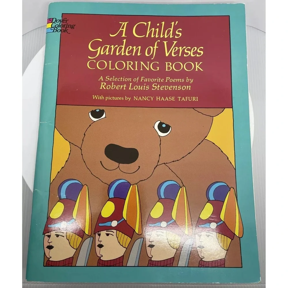 Dover Classic Stories Coloring Book A Child's Garden of Verses Kids Poetry‎ Book